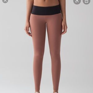 Lululemon wunder under low rise pants